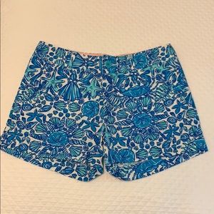 Lilly Pulitzer Shell Print Shorts